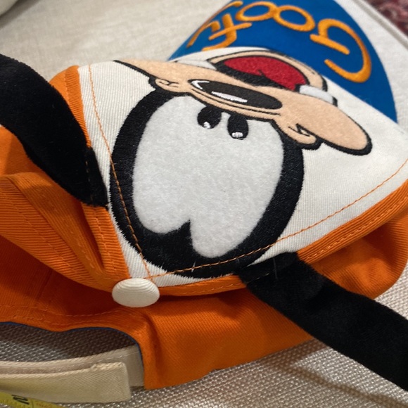 Goofy original cap hat Disney fun 🤩 vacation Halloween one size Velcro back - Picture 15 of 16